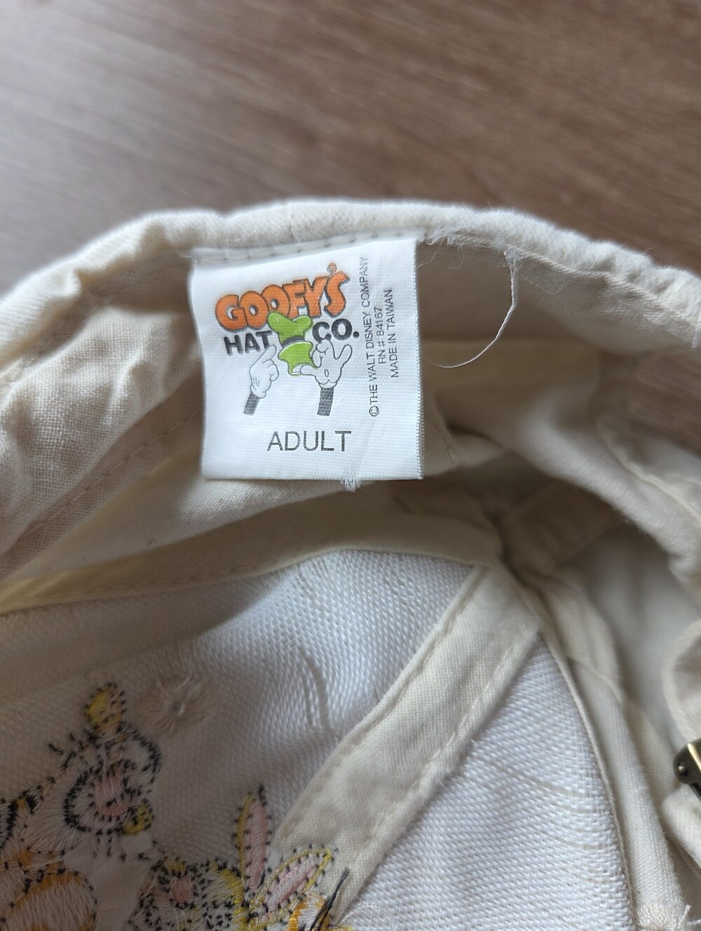 Vintage Disney Winnie The Pooh Embroidered Adult Baseball Hat Cap Goofys Hat Co - Picture 4 of 7